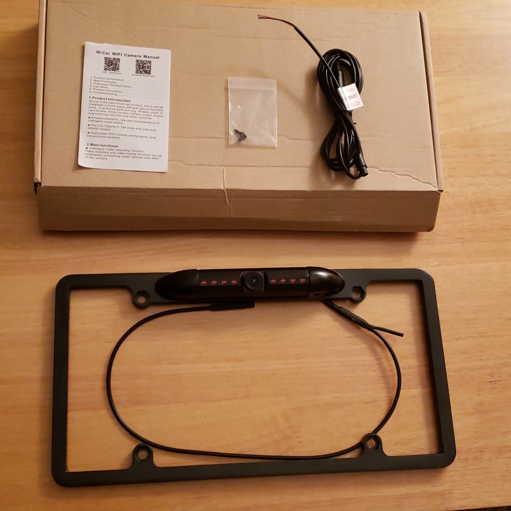 Wifi car backup camera